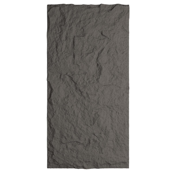 Pannelli 3D Effetto Pietra Grigio Ossidiana 10 pz | Divina Home