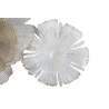 Pannello Decorativo A Fiori Flowery 116,5x8x58 Cm In Ferro Multicolore