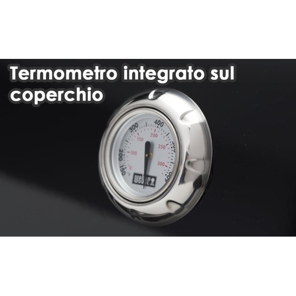 Weber Spirit E220 Original Barbecue A Gas 2 Fuochi E Fornello GBS Nero