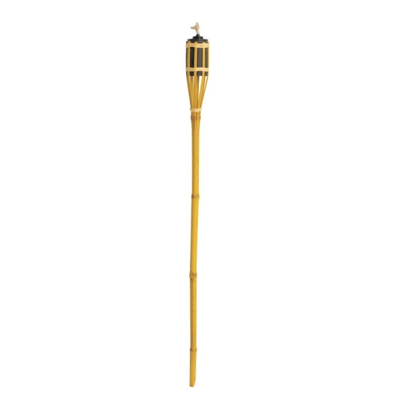 Fiaccole da esterno ad olio in bamboo da 100 cm da giardino
