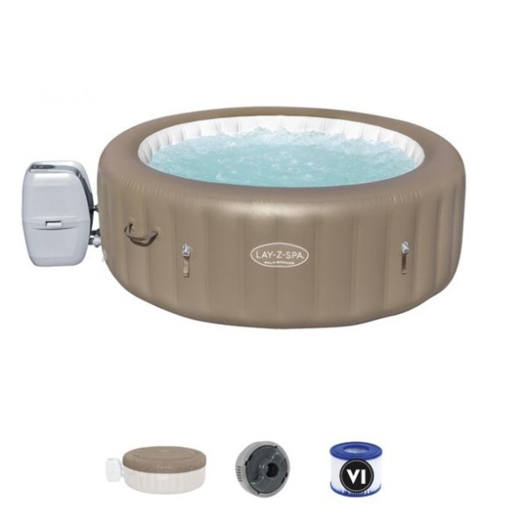 Vasca idromassaggio Bestway Lay-Z-Spa gonfiabile Ø196 x H71 Cm Palm Spring