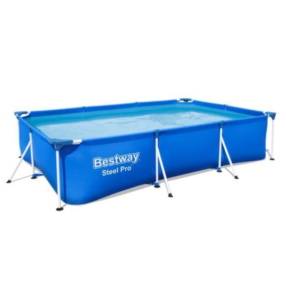 Piscina fuori terra rettangolare 300x201x66 cm Bestway 56404