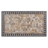Set Da Pranzo Tavolo Mosaico 160x90 Cm E 6 Sedie Con Cuscini Berkley Bizzotto