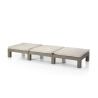 Lettino Con Cuscini Reclinabile In Rattan Cappuccino Daytona Keter