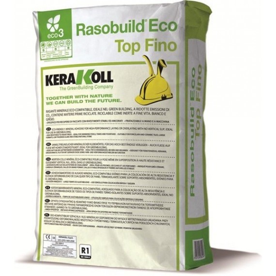Rasante Kerakoll Rasobuild Eco Top Fino 25 kg 12048 grigio