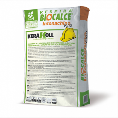 Rasante Kerakoll Biocalce Intonachino Fino 25 kg 11027