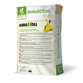 Collante & Rasante per blocchi in calcestruzzo cellulare Kerakoll Isobuild Eco Block 25 kg 01056