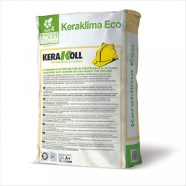 Collante & Rasante per pannelli termoisolanti Kerakoll Keraklima Eco 25 kg 02222 grigio