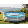 Piscina Fuori Terra Con Accessori Ø 4,88 x 1,22 m Prism Frame Clearview Intex 26730 Premium