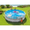Piscina Fuori Terra Con Accessori Ø 4,88 x 1,22 m Prism Frame Clearview Intex 26730 Premium