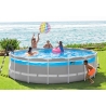 Piscina Fuori Terra Con Accessori Ø 4,88 x 1,22 m Prism Frame Clearview Intex 26730 Premium