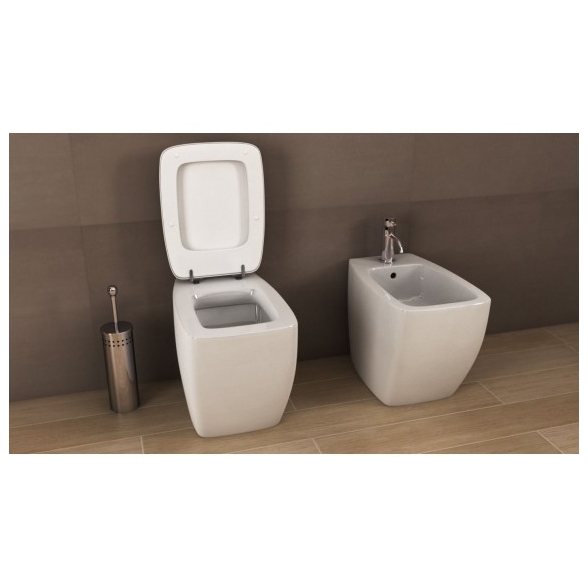 Sanitari Filo Muro Ideal Standard Vaso E Bidet + Sedile Serie 21