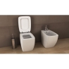 Sanitari Filo Muro Ideal Standard Vaso E Bidet + Sedile Serie 21