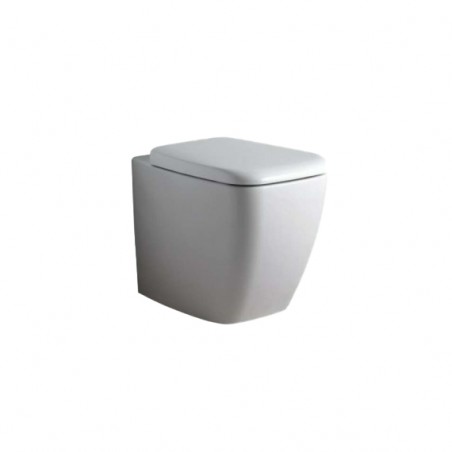Sanitari Filo Muro Ideal Standard In Ceramica Vaso E Bidet + Sedile Serie 21