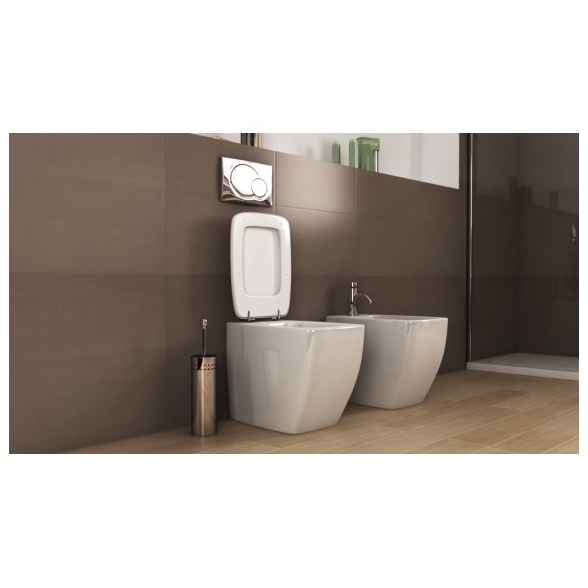 Sanitari Filo Muro Ideal Standard Vaso E Bidet + Sedile Serie 21