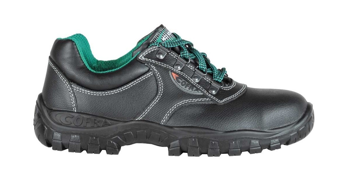 Scarpa antinfortunistica Cofra modello Antares S3 SRC nero/grigio