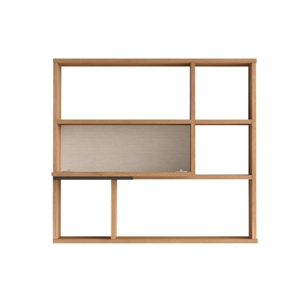 Mensola A Parete Con Anta Frontale E Vani A Giorno Design Moderno Ocean Legno