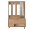 Mobile Ingresso Con Scarpiera Appendiabiti E Specchio Ocean Legno
