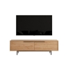 Mobile TV Con Piedini In Ferro 2 Ante Frontali 160x36x45 Ocean Legno