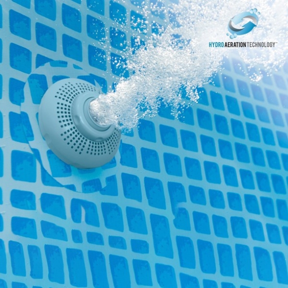 Intex Ultra Frame 732x366x132 Piscina Fuori Terra XTR Con Pompa A Sabbia