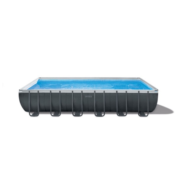 Piscina Fuori Terra Intex Ultra Frame 732x366x132 Rettangolare XTR Con Pompa A Sabbia