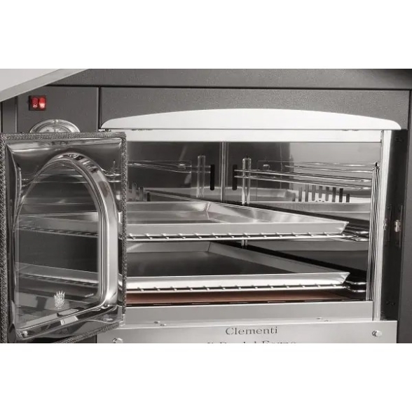 Forno A Legna A Cottura Indiretta Da Esterno 45x80 Smart Clementi