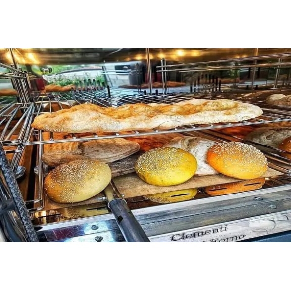 Forno A Legna A Cottura Indiretta Da Esterno 45x80 Smart Clementi