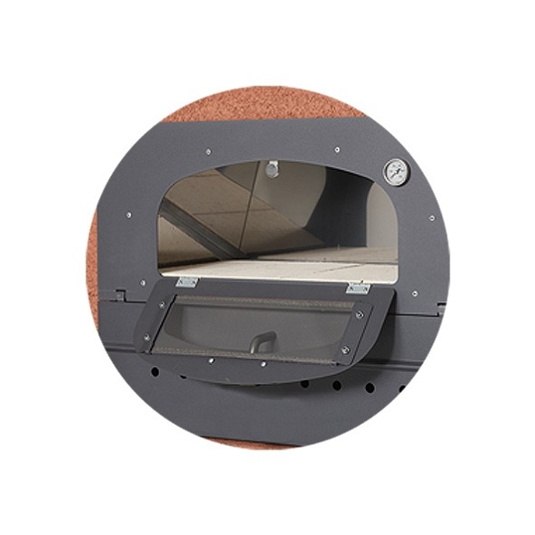 Barbecue E Forno A Legna Da Esterno In Muratura 194x64x229 Portofino Sarom