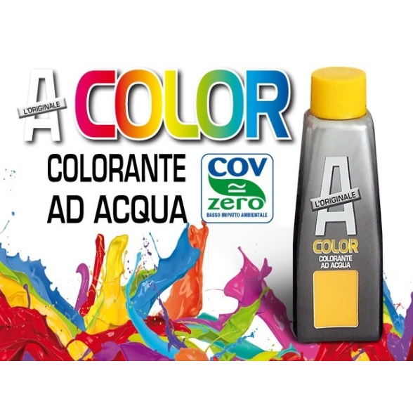 Colorante universale per idropitture 45 ml Acolor 17 verde mela