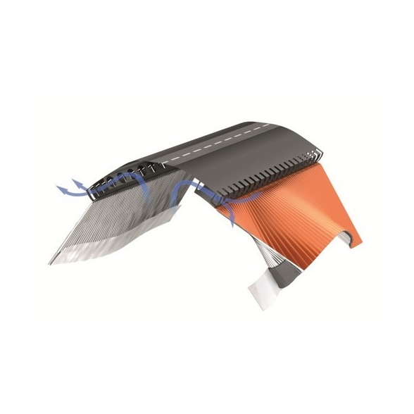 Sottocolmo impermeabile con alette in alluminio 5 mt Wierer Rapidroll 390