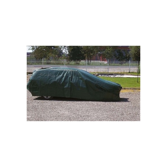 Telo occhiellato in polietilene antistrappo impermeabile 90 gr/mq Utilia verde
