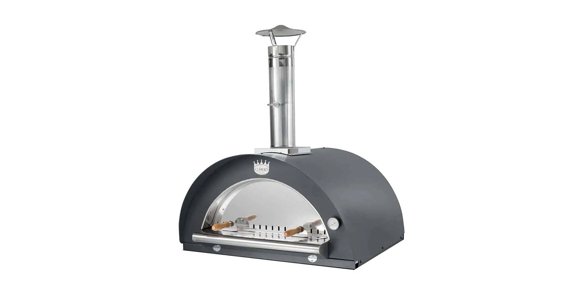 Forno Per Pizza A Legna 80x60 In Acciaio Family Clementi Da Esterno