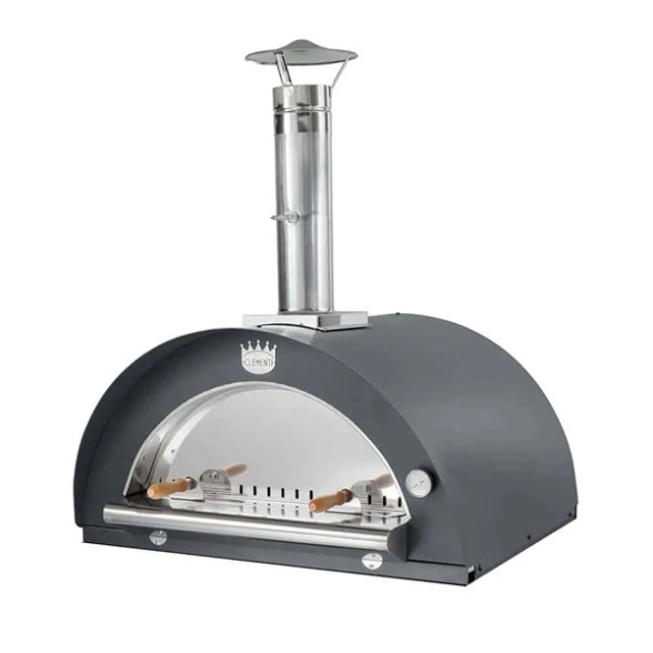 Forno Per Pizza A Legna 80x60 In Acciaio Family Clementi Da Esterno