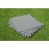 Tappeto Piscina Fuori Terra Grigio 50x50 Cm 9 Pezzi - 2,25 mq Bestway