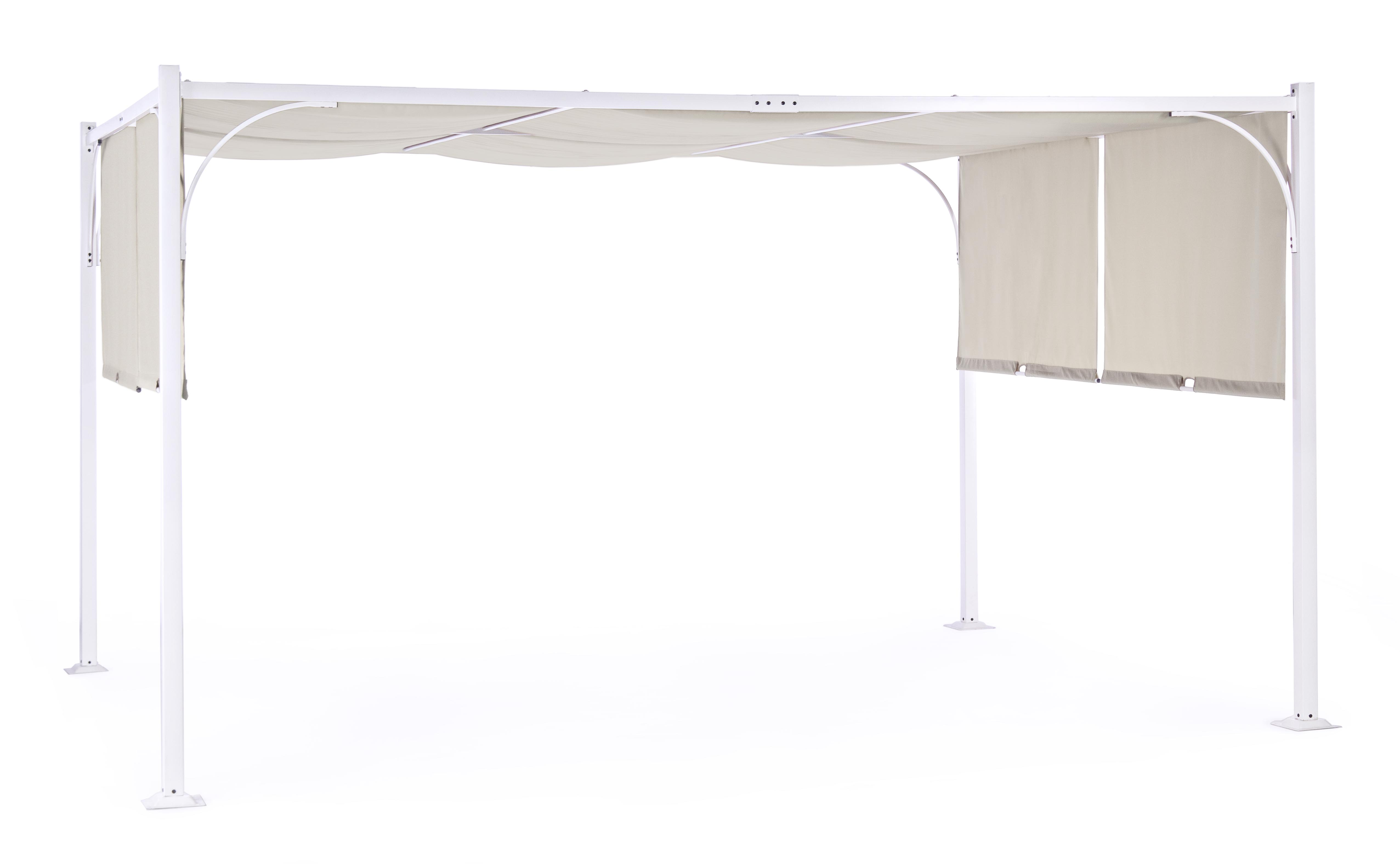 Telo Gazebo 3X4 poliestere bianco